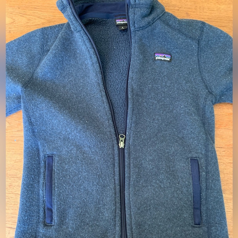 Patagonia kids sweater jacket